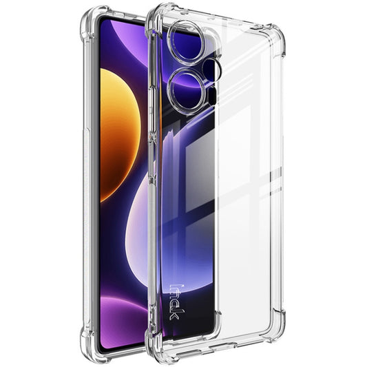 For Xiaomi Redmi Note 12 Turbo 5G/Poco F5 5G imak Shockproof Airbag TPU Phone Case(Transparent) - Xiaomi Cases by imak | Online Shopping UK | buy2fix