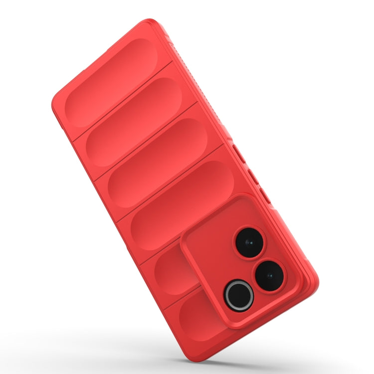 For vivo S17e Magic Shield TPU + Flannel Phone Case(White) - vivo Cases by buy2fix | Online Shopping UK | buy2fix