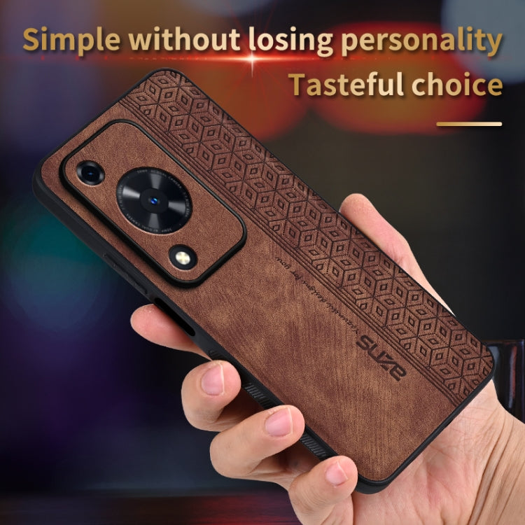 For Huawei Enjoy 70 AZNS 3D Embossed Skin Feel Phone Case(Sapphire Blue) - Huawei Cases by AZNS | Online Shopping UK | buy2fix