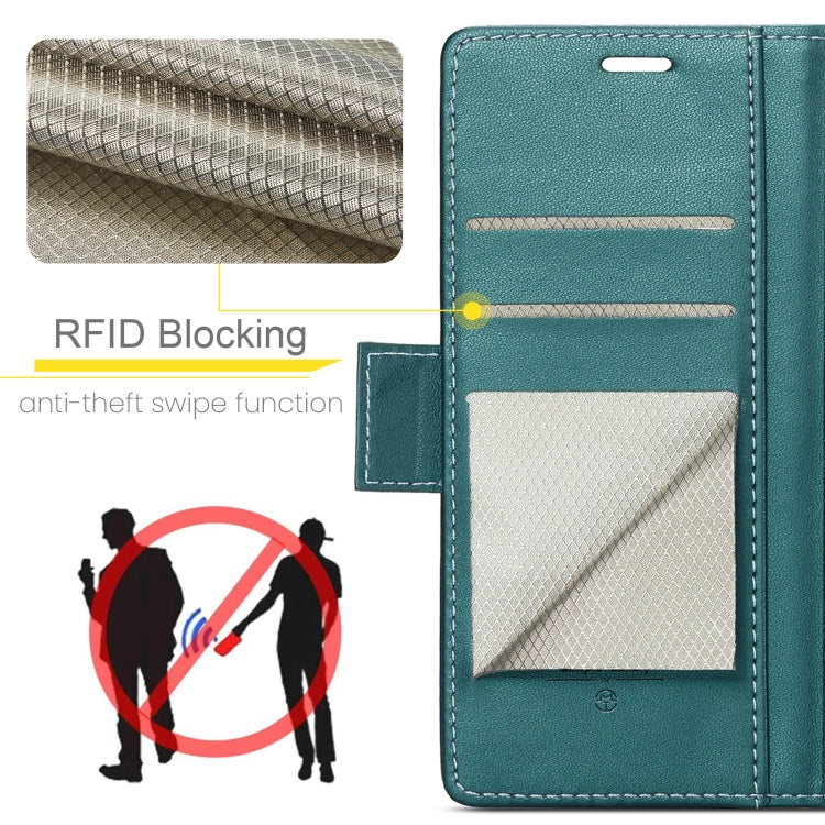 For Xiaomi Redmi Note 13 Pro 5G CaseMe 023 Butterfly Buckle Litchi Texture RFID Anti-theft Leather Phone Case(Pearly Blue) - Xiaomi Cases by CaseMe | Online Shopping UK | buy2fix