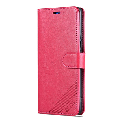 For vivo X100 5G AZNS Sheepskin Texture Flip Leather Phone Case(Red) - vivo Cases by AZNS | Online Shopping UK | buy2fix