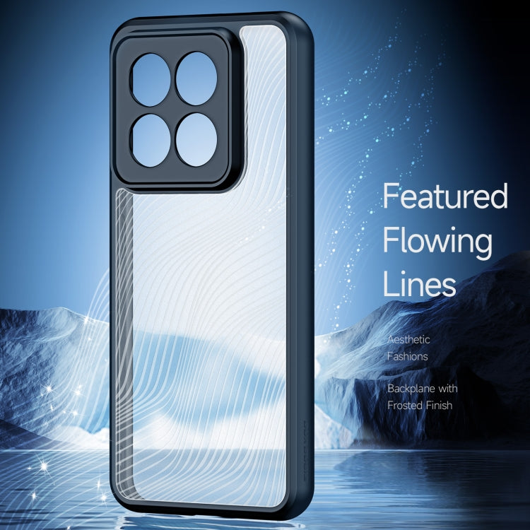 For Xiaomi 14 Pro DUX DUCIS Aimo Series TPU + PC Frosted Feel Phone Case(Black) - Xiaomi Cases by DUX DUCIS | Online Shopping UK | buy2fix