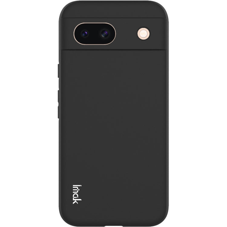 For Google Pixel 8a IMAK UC-3 Series Shockproof Frosted TPU Phone Case(Black) - Google Cases by imak | Online Shopping UK | buy2fix