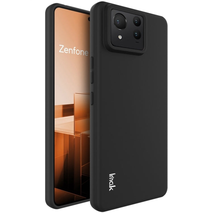 For Asus Zenfone 11 Ultra 5G IMAK UC-3 Series Shockproof Frosted TPU Phone Case(Black) - ASUS Cases by imak | Online Shopping UK | buy2fix