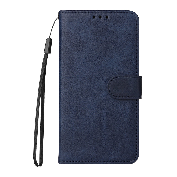 For Xiaomi Redmi K70 / K70 Pro Classic Calf Texture Flip Leather Phone Case(Blue) - K70 Pro Cases by buy2fix | Online Shopping UK | buy2fix