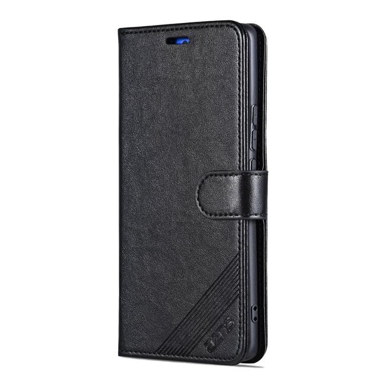 For Honor 300 AZNS Sheepskin Texture Flip Leather Phone Case(Black) - Honor Cases by AZNS | Online Shopping UK | buy2fix