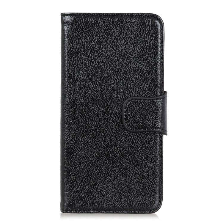 For iPhone 16 Nappa Texture Leather Case(Black) - iPhone 16 Cases by buy2fix | Online Shopping UK | buy2fix