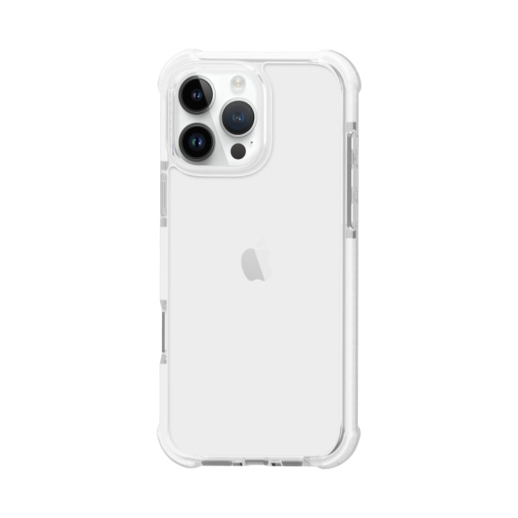 For iPhone 16 Pro Four-corner Shockproof TPU + Acrylic Phone Case(Transparent) - iPhone 16 Pro Cases by buy2fix | Online Shopping UK | buy2fix