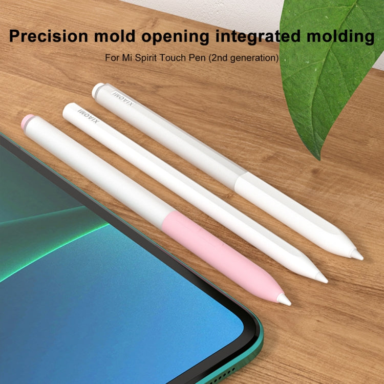 For Xiaomi Stylus Pen 2 Jelly Style Translucent Silicone Protective Pen Case(White) - Pencil Accessories by buy2fix | Online Shopping UK | buy2fix