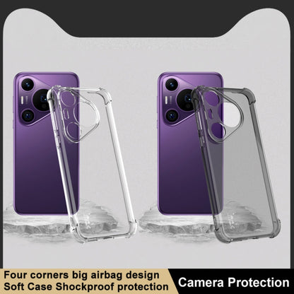 For Huawei Pura 70 Pro / 70 Pro+ imak Shockproof Airbag TPU Phone Case(Transparent) - Huawei Cases by imak | Online Shopping UK | buy2fix