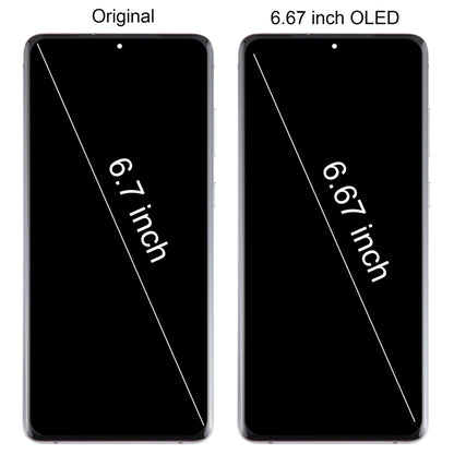 For Samsung Galaxy S20+ 4G/5G SM-G985/986 6.67 inch OLED LCD Screen Digitizer Full Assembly with Frame(Black) - Galaxy S Series Parts by buy2fix | Online Shopping UK | buy2fix