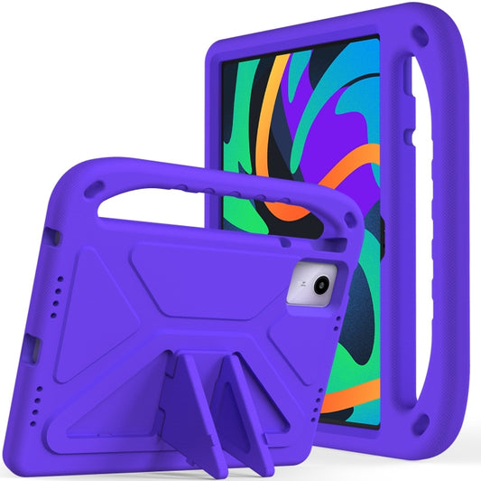 For Lenovo Tab M11/ Xiaoxin Pad 11 2024 Handle Portable EVA Shockproof Tablet Case(Purple) - Lenovo by buy2fix | Online Shopping UK | buy2fix