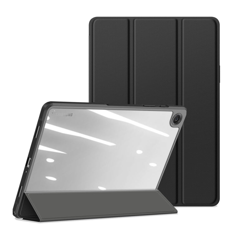 For Samsung Galaxy Tab A9+ DUX DUCIS TOBY Series Antiskid Leather Tablet Case with Sleep / Wake-up Function(Black) - Galaxy Tab A9+ by DUX DUCIS | Online Shopping UK | buy2fix