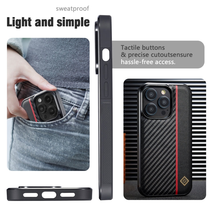 For Google Pixel Fold LC.IMEEKE 3 in 1 Carbon Fiber Texture Shockproof Phone Case(Black) - Google Cases by LC.IMEEKE | Online Shopping UK | buy2fix