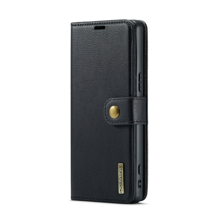 For Sony Xperia 1 V DG.MING Crazy Horse Texture Detachable Magnetic Leather Phone Case(Black) - Sony Cases by DG.MING | Online Shopping UK | buy2fix