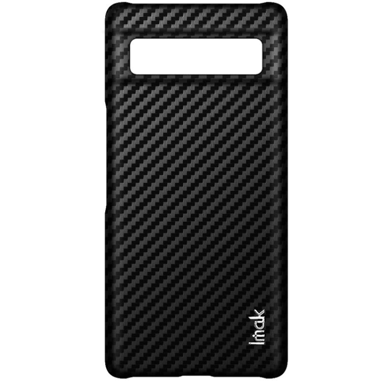 For Google Pixel 7a imak Ruiyi Series PU + PC Phone Case(Carbon Fiber Texture) - Google Cases by imak | Online Shopping UK | buy2fix