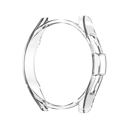 For Samsung Galaxy Watch 6 Classic 47mm Half-inclusive PC Watch Protective Case(Transparent) - Watch Cases by buy2fix | Online Shopping UK | buy2fix