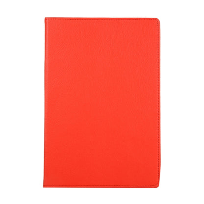 For Samsung Galaxy Tab S9+ 360 Degrees Rotation Holder Litchi Texture Leather Tablet Case(Red) - Galaxy Tab S9+ Cases by buy2fix | Online Shopping UK | buy2fix