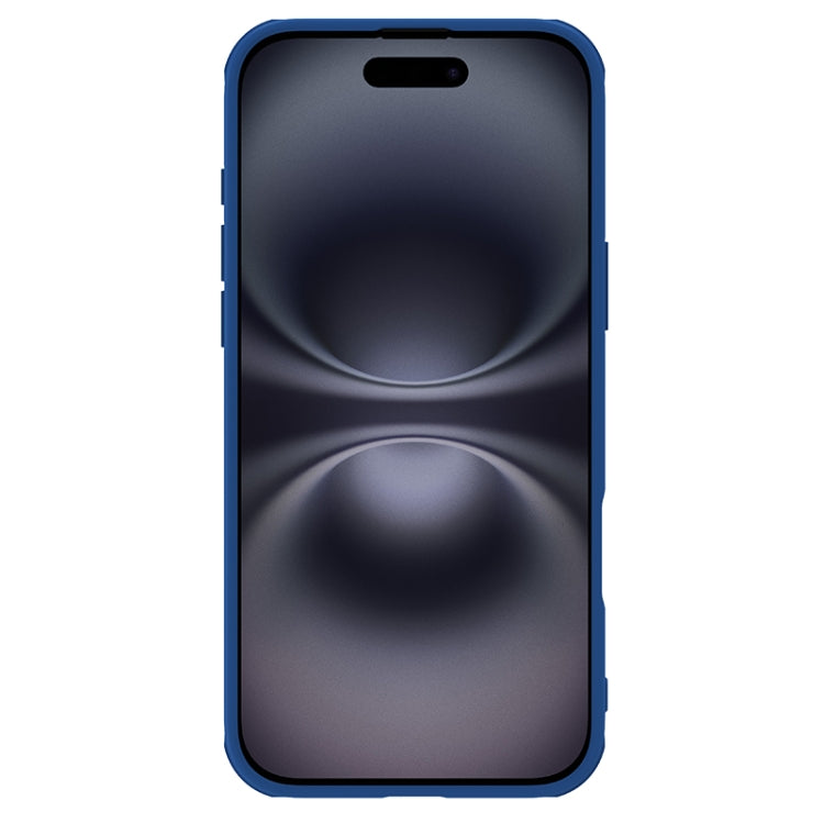 For iPhone 16 Plus NILLKIN CamShield Pro PC Phone Case(Blue) - iPhone 16 Plus Cases by NILLKIN | Online Shopping UK | buy2fix