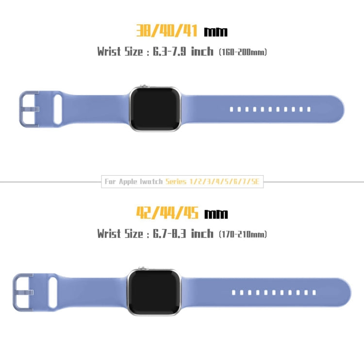 For Apple Watch SE 2023 44mm Pin Buckle Silicone Watch Band(Cyan Blue) - Watch Bands by buy2fix | Online Shopping UK | buy2fix