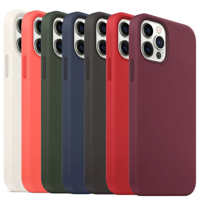 For iPhone 15 Plus MagSafe Liquid Silicone Full Coverage Phone Case(Red) - iPhone 15 Plus Cases by buy2fix | Online Shopping UK | buy2fix