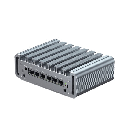 HYSTOU PO9B-J4125-6L Embedded Intel Celeron J4125 Processor Six Network Ports Mini Host, Specification:16GB+256GB+1TB - Windows Mini PCs by HYSTOU | Online Shopping UK | buy2fix