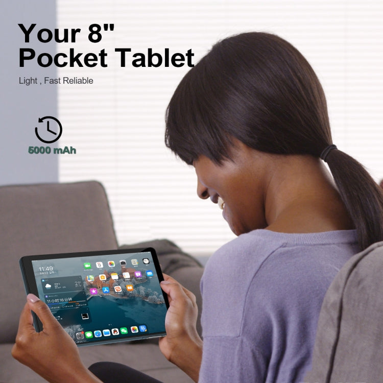 BDF P8 3G Phone Call Tablet PC 8.0 inch, 2GB+32GB, Android 9.0 MTK6735 Octa Core, Support Dual SIM, EU Plug(Green) - BDF by BDF | Online Shopping UK | buy2fix