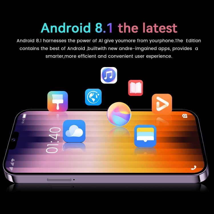 I14 Pro / N85 4G, 1GB+8GB, 6.1 inch Screen, Face Identification, Android  8.1 MTK6737 Quad Core, Network: 4G, Dual SIM(Gold) -  by buy2fix | Online Shopping UK | buy2fix