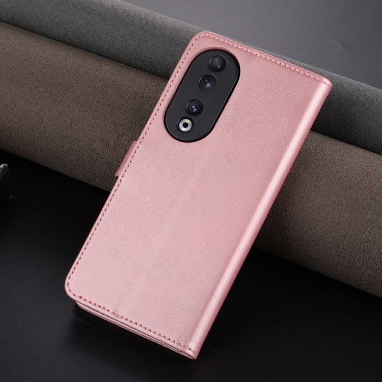 For Honor 90 AZNS Skin Feel Calf Texture Flip Leather Phone Case(Rose Gold) - Honor Cases by AZNS | Online Shopping UK | buy2fix