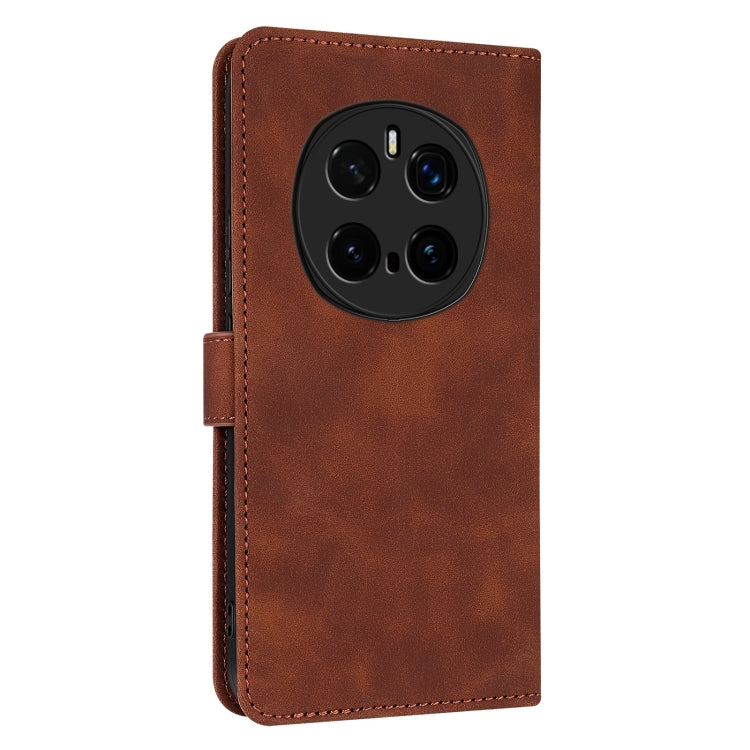 For Honor Magic7 Pro AZNS Skin Feel Calf Texture Flip Leather Phone Case(Brown) - Honor Cases by AZNS | Online Shopping UK | buy2fix