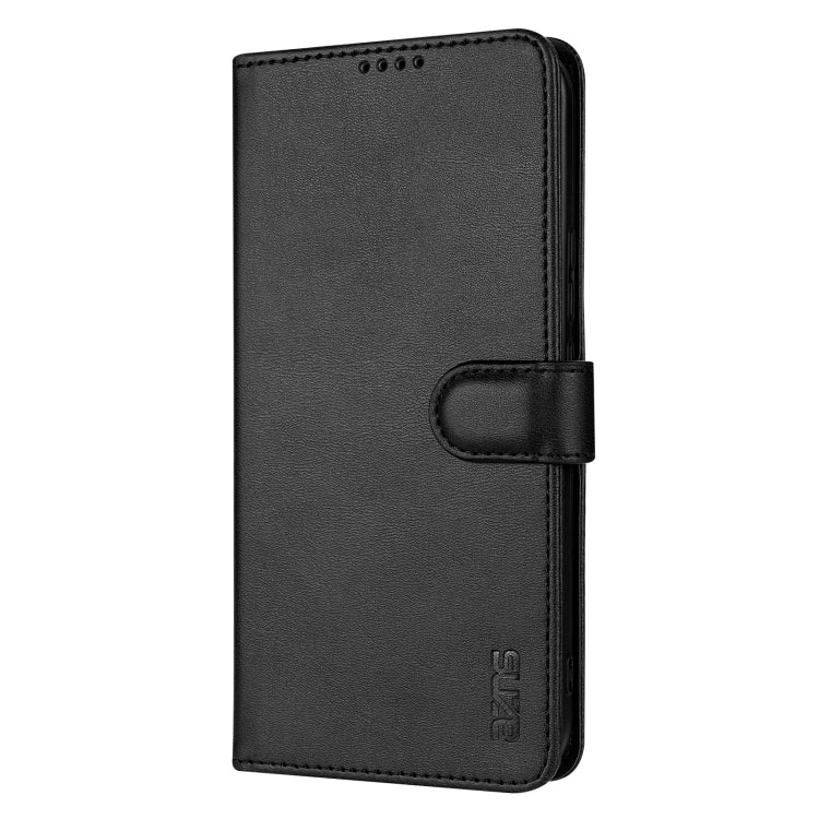 For Honor 300 Ultra AZNS Skin Feel Calf Texture Flip Leather Phone Case(Black) - Honor Cases by AZNS | Online Shopping UK | buy2fix