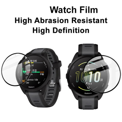 For Garmin Forerunner 165 IMAK HD High Transparent Wear-resistant Watch Screen Protective Film - Screen Protector by imak | Online Shopping UK | buy2fix