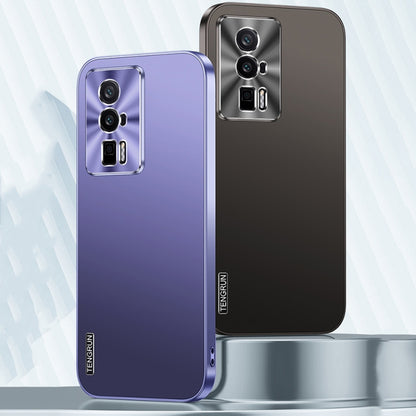 For Xiaomi Redmi K70 Streamer Series Micro Frosted Metal Paint PC Phone Case(Dark Purple) - K70 Cases by buy2fix | Online Shopping UK | buy2fix