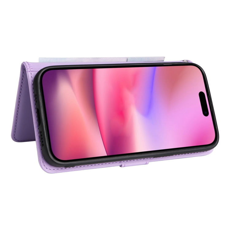 For iPhone 16 BETOPNICE BN-005 2 in 1 Detachable Imitate Genuine Leather Phone Case(Light Purple) - iPhone 16 Cases by BETOPNICE | Online Shopping UK | buy2fix