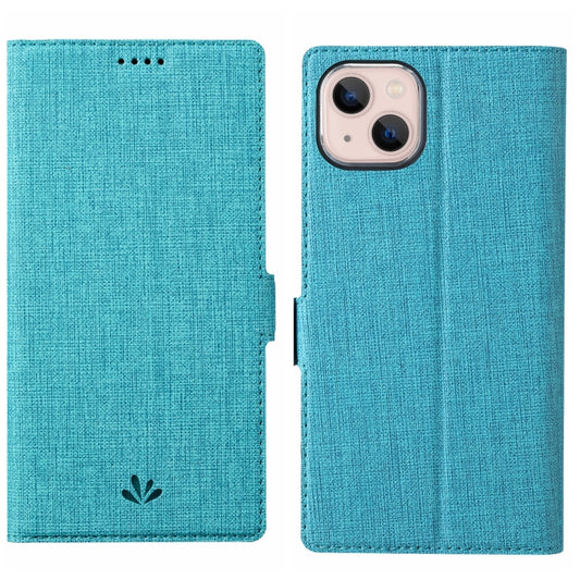 For iPhone 15 Plus ViLi K Series Dual-side Buckle Magsafe Leather Phone Case(Blue) - iPhone 15 Plus Cases by ViLi | Online Shopping UK | buy2fix