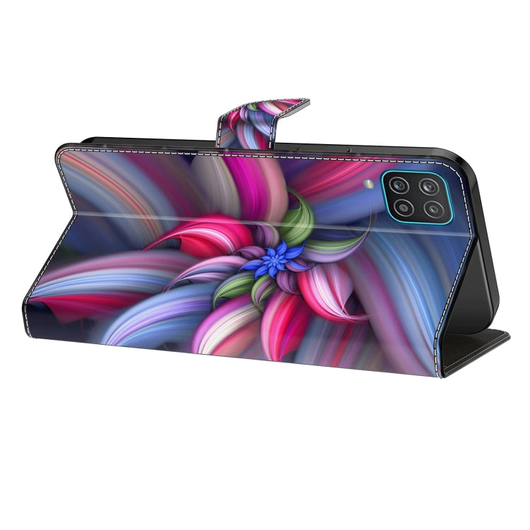 For Motorola Moto G24 Crystal 3D Shockproof Protective Leather Phone Case(Colorful Flower) - Motorola Cases by buy2fix | Online Shopping UK | buy2fix