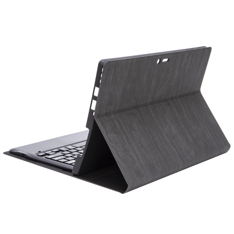 For Microsoft Surface Pro 9 SF129 Tree Texture Bluetooth Keyboard Leather Tablet Case(Black) - Others Keyboard by buy2fix | Online Shopping UK | buy2fix