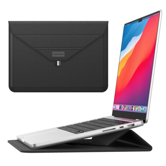 For 13/14 inch Envelope Holder Laptop Sleeve Bag(Black) - 14.1 inch by buy2fix | Online Shopping UK | buy2fix
