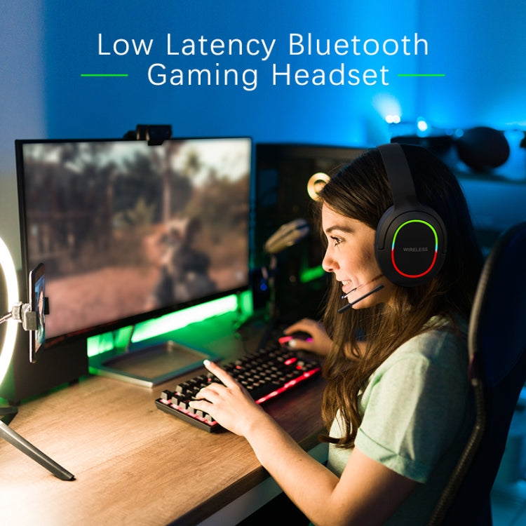 L800 Foldable ENC Noise Reduction Wireless Gaming Headset with Microphone(Green) - Headset & Headphone by buy2fix | Online Shopping UK | buy2fix