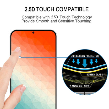 For Samsung Galaxy S24+ 5G 25pcs Full Glue Screen Tempered Glass Film, Support Fingerprint Unlocking - Galaxy S24+ 5G Tempered Glass by buy2fix | Online Shopping UK | buy2fix