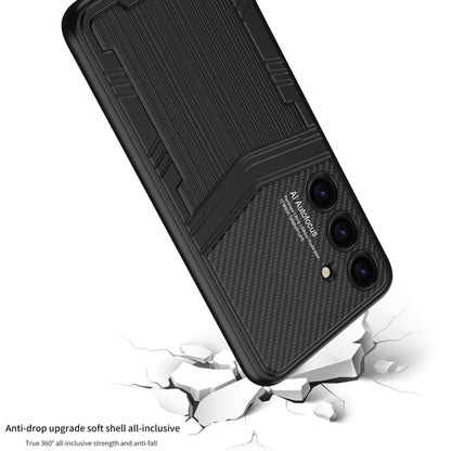 For Samsung Galaxy S24+ 5G GKK TPU + PU Full Coverage Phone Case(Litchi Texture) - Galaxy S24+ 5G Cases by GKK | Online Shopping UK | buy2fix