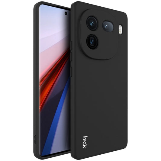 For vivo iQOO 12 Pro 5G imak UC-4 Series Straight Edge TPU Phone Case(Black) - iQOO 12 Pro Cases by imak | Online Shopping UK | buy2fix