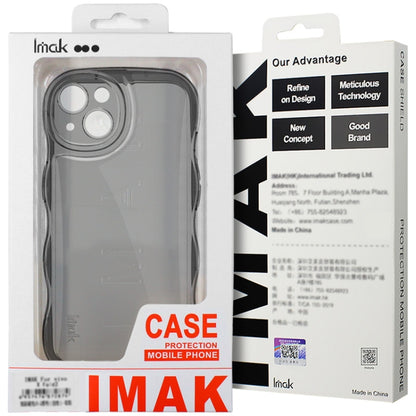 For Huawei Mate 60 Pro / 60 Pro+ IMAK Wave Bubble Soft Shockproof Phone Case(Transparent) - Huawei Cases by imak | Online Shopping UK | buy2fix