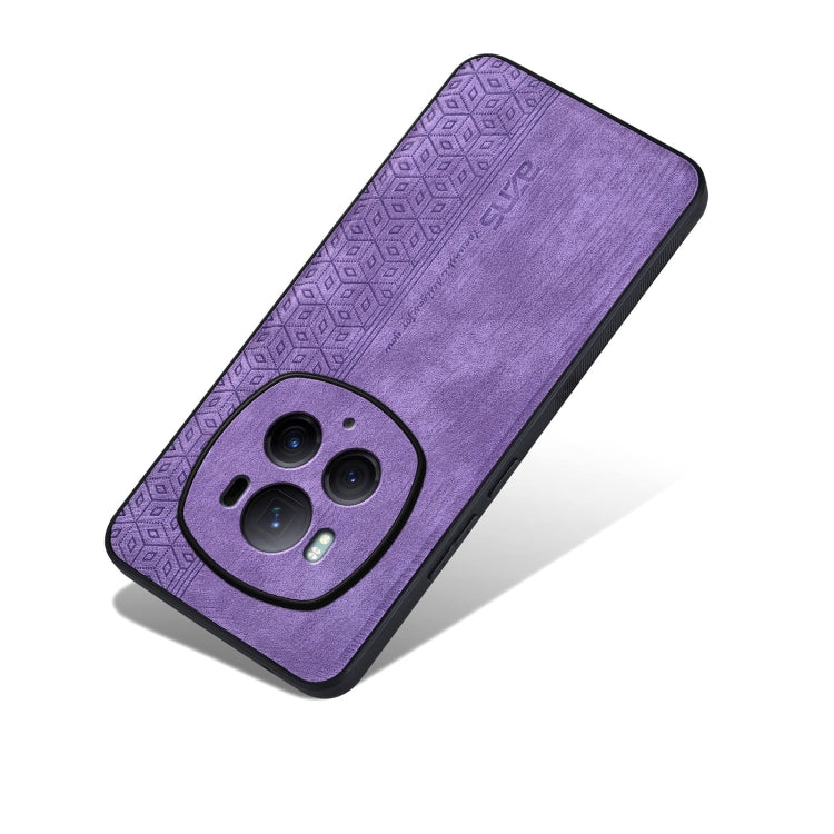 For Honor Magic6 Pro AZNS 3D Embossed Skin Feel Phone Case(Purple) - Honor Cases by AZNS | Online Shopping UK | buy2fix