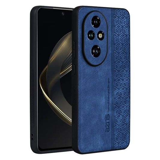 For Honor 200 Pro AZNS 3D Embossed Skin Feel Phone Case(Sapphire Blue) - Honor Cases by AZNS | Online Shopping UK | buy2fix