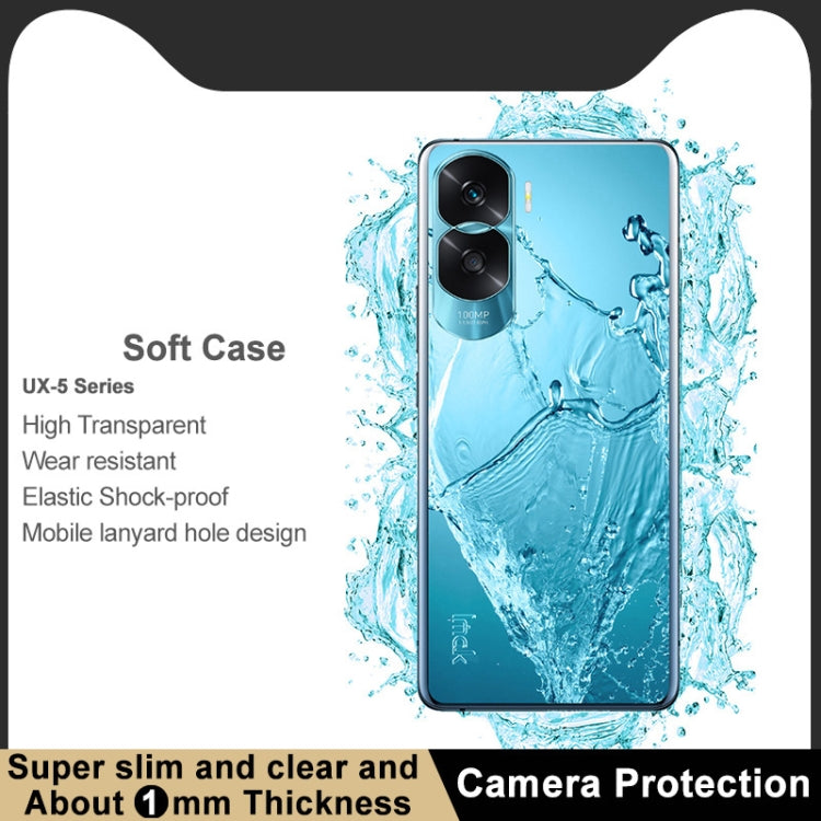For Honor X50i 5G / 90 Lite 5G IMAK UX-5 Series Transparent TPU Phone Case - Honor Cases by imak | Online Shopping UK | buy2fix