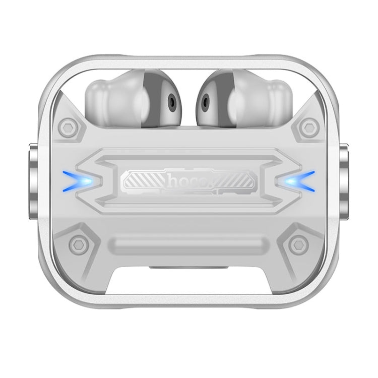 hoco EW55 True Wireless Bluetooth Gaming Earphone(Silver) - Bluetooth Earphone by hoco | Online Shopping UK | buy2fix
