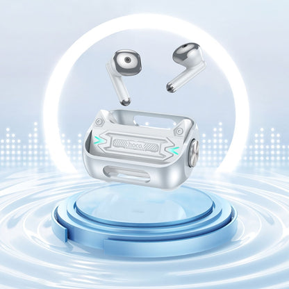 hoco EW55 True Wireless Bluetooth Gaming Earphone(Silver) - Bluetooth Earphone by hoco | Online Shopping UK | buy2fix