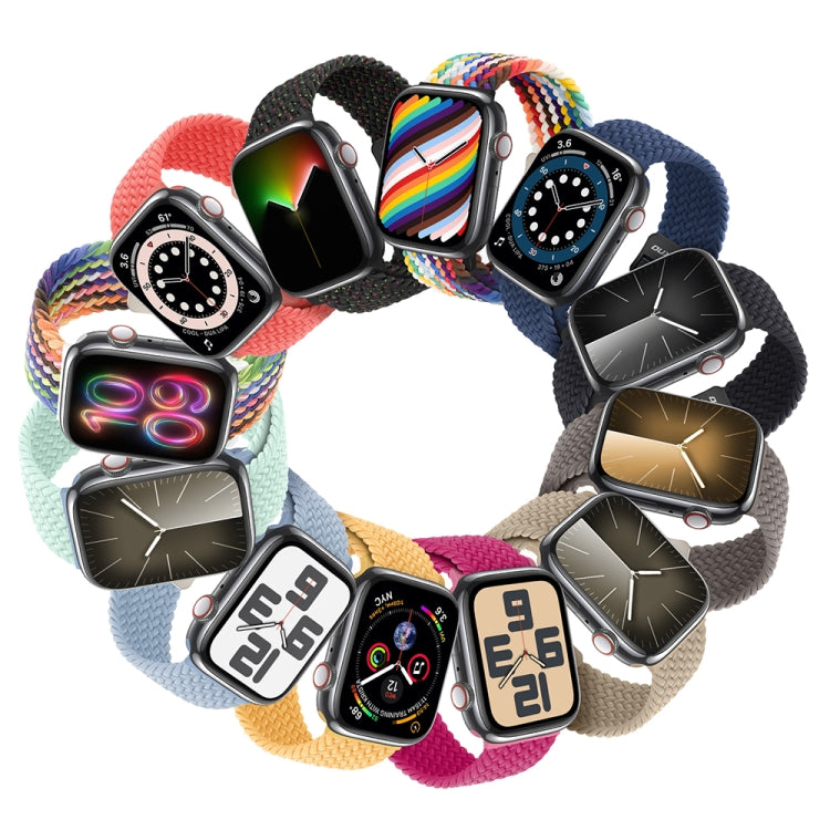 For Apple Watch Ultra 2 49mm DUX DUCIS Mixture Pro Series Magnetic Buckle Nylon Braid Watch Band(New Rainbow) - Watch Bands by DUX DUCIS | Online Shopping UK | buy2fix