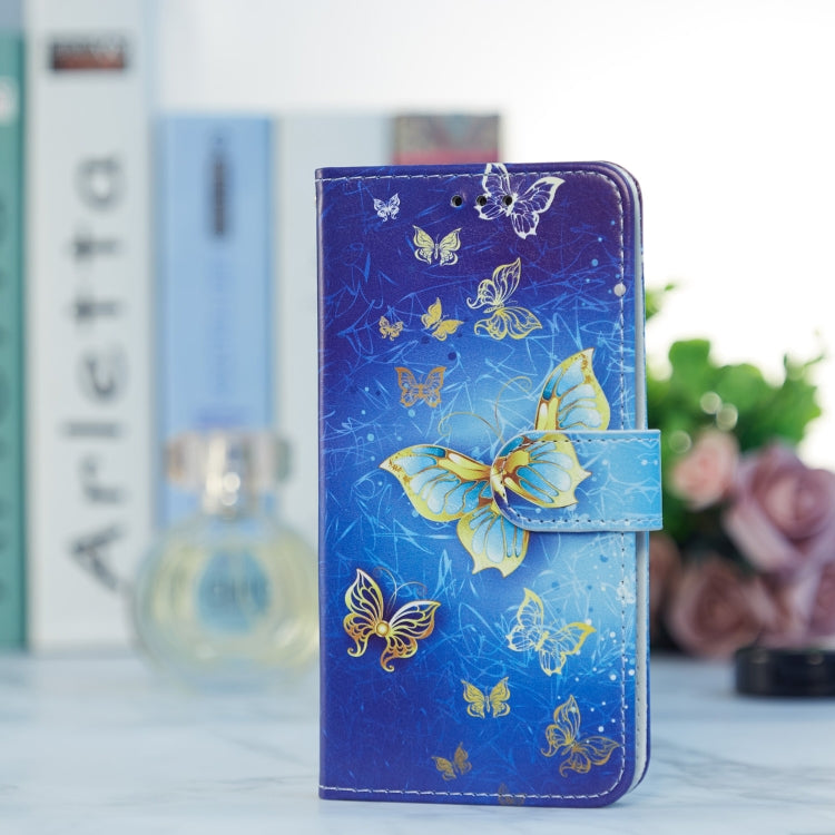 For Ulefone Note 14 Painted Pattern Horizontal Flip Leather Phone Case(Butterfly) - Ulefone Cases by buy2fix | Online Shopping UK | buy2fix